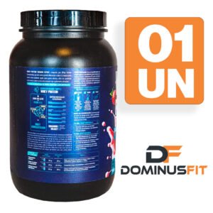Whey Protein Concentrado 900g Sabor Morango